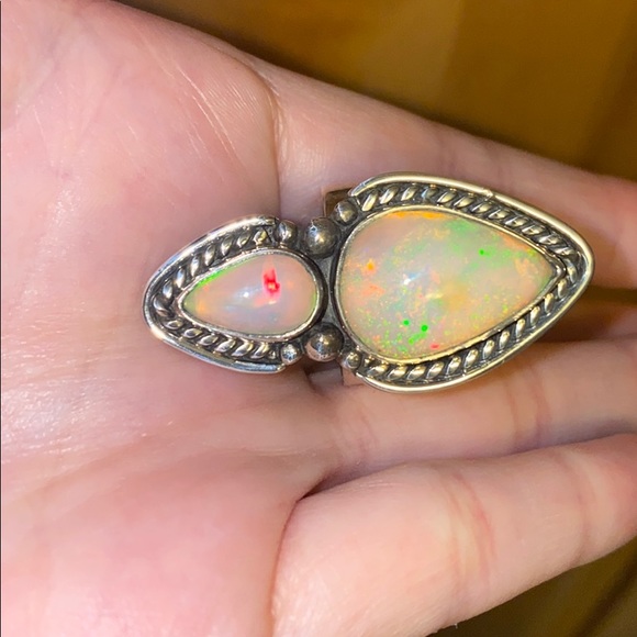 NEW OOAK Ethiopian Opal Ring - Picture 8 of 12